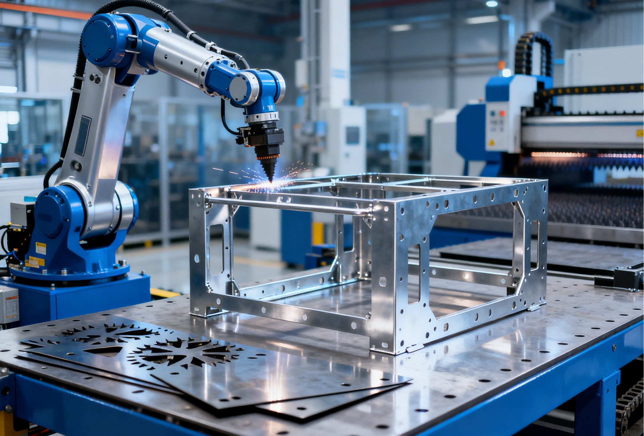 机器人产业快速发展，钣金结构件制造面临哪些挑战